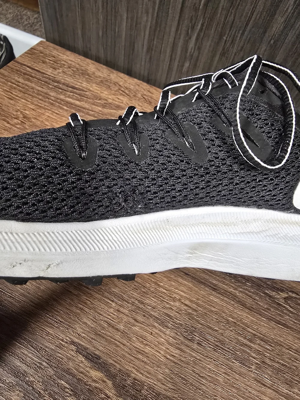 Nike Downshifter 10 Women's 6.5 Black White Running Athletic Training Shoes CI99